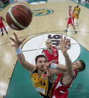 Basketball 1. Bundesliga  Walter Tigers Tuebingen - Rheinenergie Koeln