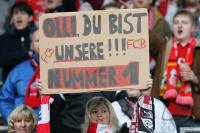Fussball 1. Bundesliga: Bremen - Bayern, Fan Pro Kahn