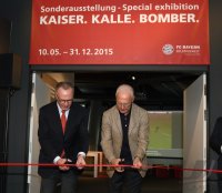 Fussball: Sonderausstellung in der Erlebniswelt des FC Bayern Muenchen in der Allianz Arena