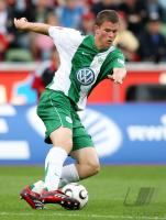 Fussball 1. Bundesliga: Wolfsburg, MADLUNG Einzelaktion