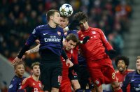 FUSSBALL INTERNATIONAL CHL ACHTELFINALE 12/13: FC Bayern Muenchen - FC Arsenal London