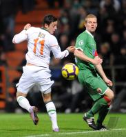 FUSSBALL, DFB Pokal Halbfinale: Bremen - FC Augsburg
