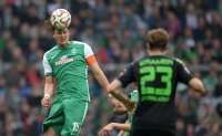 Fussball, 1. Bundesliga  Saison 2014/2015: SV Werder Bremen - Borussia Moenchengladbach