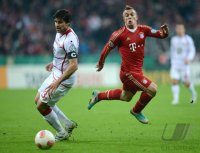 Fussball Saison 2012/2013: DFB Pokal:  FC Bayern Muenchen - 1 FC Kaiserslautern
