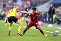 Fussball 1. Bundesliga Saison 21/22: Borussia Dortmund - FC Bayern Muenchen