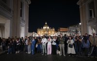 Vatikan / Rom: Trauer nach dem Tod von Papst Franziskus I.