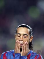 Fussball Int: CHL: Barcelona - Chelsea, RONALDINHO