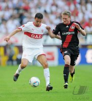 Fussball 1. Bundesliga  Saison 2011/2012:  VfB Stuttgart - Bayer Leverkusen