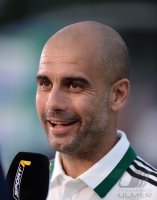 FUSSBALL 1. Bundesliga 2013/2014:  Trainer Pep Guardiola (FC Bayern Muenchen)