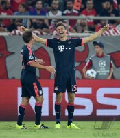 Fussball CHL 15/16 Gruppenphase: Olympiakos Piraeus  - FC Bayern Muenchen