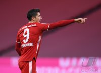 Fussball 1. Bundesliga Saison 20/21: FC Bayern Muenchen - SV Werder Bremen
