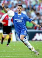 Fussball Barclays Premiership: Chelsea, BALLACK Einzelaktion