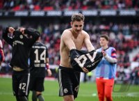 Fussball 1. Bundesliga  Saison  2025/2026  28. Spieltag SC Freiburg - FC Bayern Muenchen