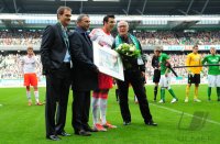 Fussball 1. Bundesliga Saison 12/13: Werder Bremen - FC Bayern Muenchen