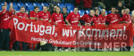 FUSSBALL  Quali Euro  2004 JUBEL Schweiz
