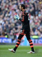 FUSSBALL Primera Division 2012/2013: Torwart Diego Lopez (Real Madrid)