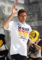 FUSSBALL EURO 2008: Deutsche Nationalmannschaft am Brandenburger Tor Berlin