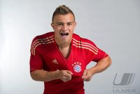 FUSSBALL Fotoshooting Xherdan Shaqiri (FC Bayern Muenchen)