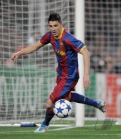 Fussball CHL  Saison 2010/2011:  David Villa (Barca)
