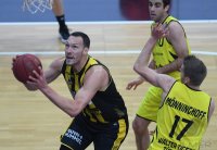 Basketball 1. Bundesliga 17/18 Hauptrunde: Walter Tigers Tuebingen - MHP RIESEN Ludwigsburg