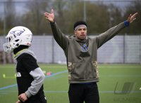 American Football Camp bei den Reutlingen Eagles mit Marcel Dabo