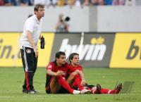 Fussball Ligapokal: Schalke - Leverkusen