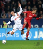 Fussball 1. Bundesliga, Saison 2011/2012: FC Augsburg - FC Bayern Muenchen