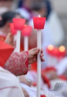Rom Frohnleichnam Messe Petersplatz