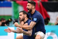FUSSBALL WM 2022 Halbfinale Frankreich - Marokko