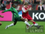 Fussball 1. Bundesliga: Muenchen - Hannover; Spielszene