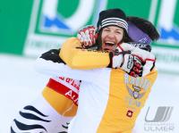 Ski Alpin   Weltmeisterin Rieenslalom  Hoelzl (GER)