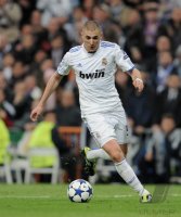Fussball CHL  Saison 2010/2011:  Karim Benzema (Real Madrid)
