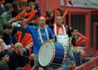 Volleyball 2. Bundesliga  Meister TV Rottenburg Trainer Mueller - Angstenberger