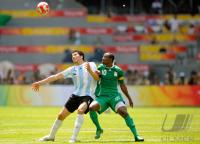 FUSSBALL  Olympia 2008   Finale  Maenner   Nigeria - Argentinien