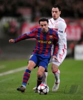 FUSSBALL  International CHL 09/10 : VfB Stuttgart -  FC Barcelona