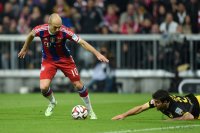 Fussball 1. Bundesliga Saison 14/15: FC Bayern Muenchen - Borussia Dortmund