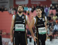 Basketball  1. Bundesliga  10/11  Walter Tigers Tuebingen - Mitteldeutschen Basketball Club