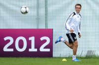 FUSSBALL INTERNATIONAL EURO 2012:  Training der Deutschen Nationalmannschaft