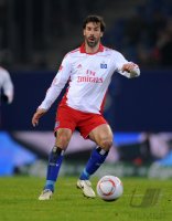 Fussball: 1. Bundesliga Saison 2010/2011: Hamburg, VAN NISTELROOY Einzelaktion