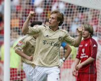 Fussball 1.Bundesliga 1. FC Kaiserslautern - FC Bayern Muenchen