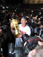 Fussball: DFB Pokal Finale: JUBEL Arjen Robben (FCB)