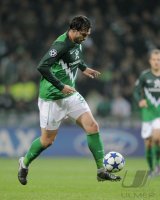 Fussball Champions League  Saison 2010/2011: Hugo Almeida (SV Werder Bremen)