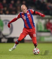 Fussball, 1. Bundesliga  Saison 2014/2015: VfL Wolfsburg - FC Bayern Muenchen