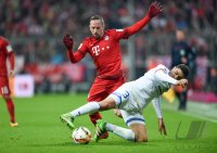 Fussball 1. Bundesliga Saison 15/16: FC Bayern Muenchen - 1. FSV Mainz 05
