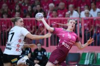 Handball Bundesliga Frauen am 13.09.2025 in Tuebingen (Paul Horn-Arena)