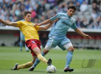 Fussball 2. Bundesliga 2011/2012:  1860 Muenchen - Karlsruher SC