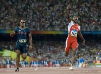 LEICHTATHLETIK  Olympia 2008 100 M Maenner Finale