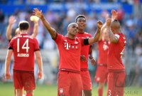 Fussball 1. Bundesliga Saison 15/16: TSG 1899 Hoffenheim - FC Bayern Muenchen