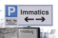 Parkplatzschild der Immatics Biotechnologies GmbH in Tuebingen