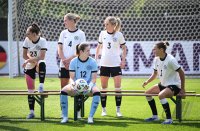 Fussball International Euro 2025,
Mannschaftsfoto Deutsche Frauen Nationalmannschaft